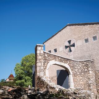 An image of a historic building at La Commanderie de Peyrassol in Provence.